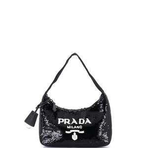 Prada Re-Edition Hobo Sequins Mini #221006P22B
